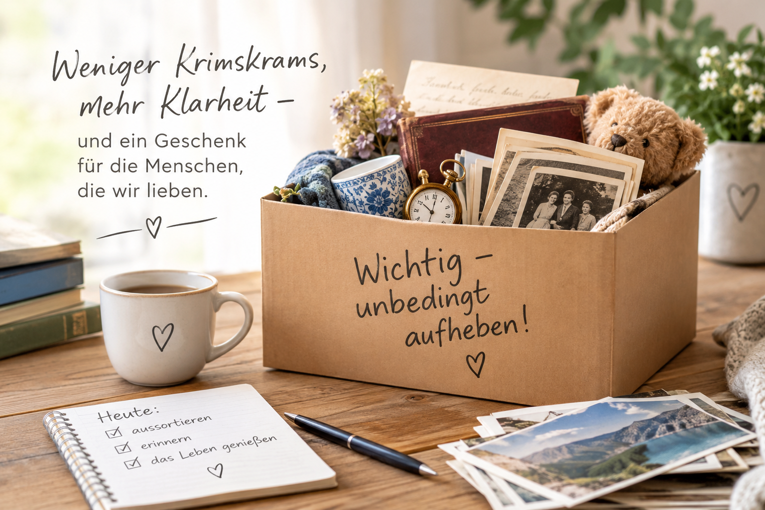 Death Cleaning: Warum Aufräumen manchmal die beste Vorsorge ist