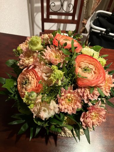 Blumenstrauß zum dank